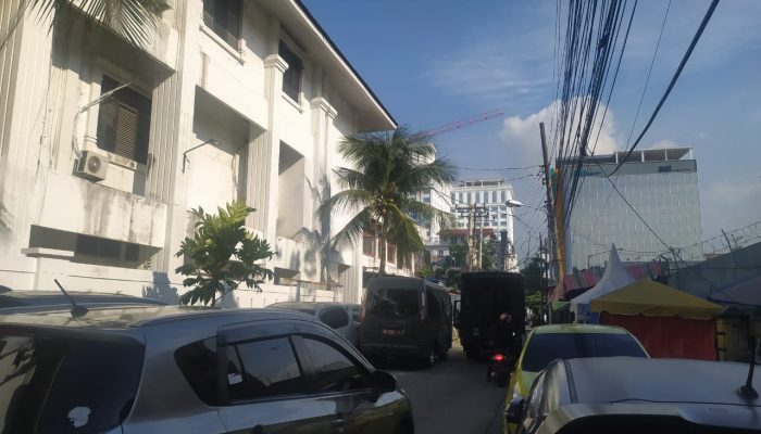 Renovasi Pembangunan Gedung PN Medan Menghabiskan Anggaran Senilai Rp 17,6 Miliar Semrawut