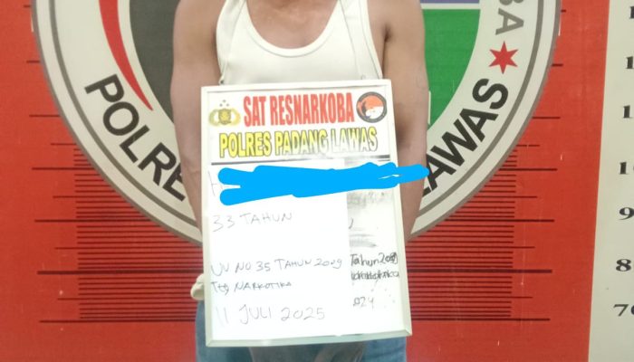 Satresnarkoba Polres Palas Berhasil Ungkap Kasus Narkotika di Pasar Sibuhuan, Pelaku Telah Diamankan