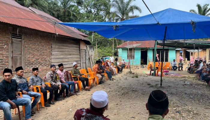 Sambang Duka, Bhabinkamtibmas Polsek Barumun Takziah