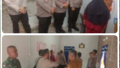 Wujud Nyata Polres Sergai Pada HUT Bhayangkara ke-79, Serahkan Kunci Bedah Rumah di Desa Melati II