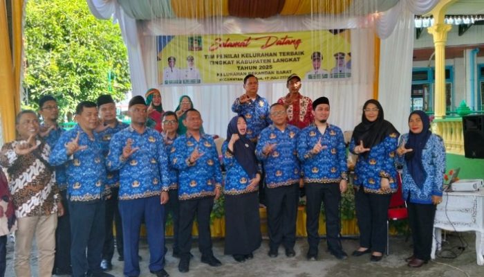 Kelurahan Berandan Barat Ikut Lomba Penilaian Kelurahan Terbaik Kabupaten Langkat Tahun 2025