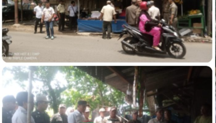 Camat Sei Lepan Tertibkan Pedagang Buah dan Sayur
