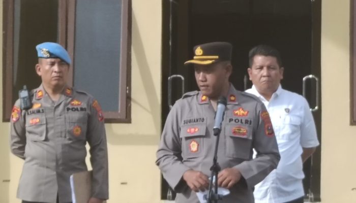 Polres Palas Menghimbau Kepada Masyarakat Agar Memasang Bendera Merah Putih