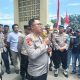 Mahasiswa Gelar Unjuk Rasa di Kantor Polres Palas, Desak Tuntaskan Kasus Penganiayaan Anak Dibawah Umur