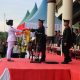 Kapolres Palas Jadi Irup Penurunan Bendera Merah Putih HUT RI Ke-80