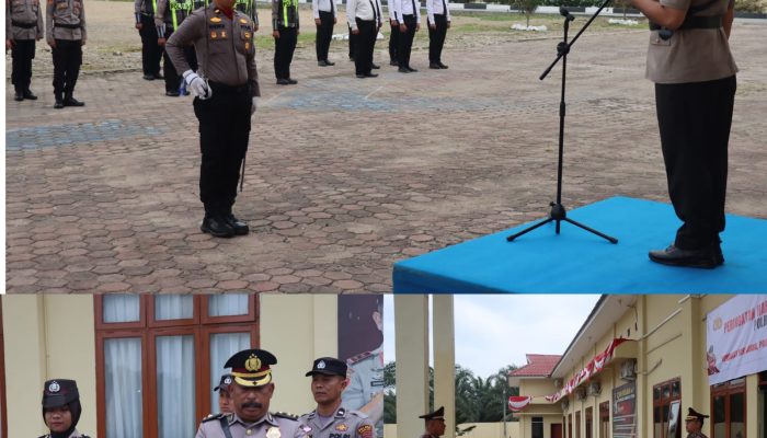 Kapolres Palas Pimpin Upacara Hari Juang Polri