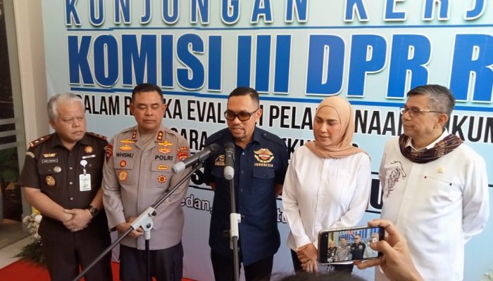 Komisi III DPR RI Soroti Peredaran Narkoba di Sumut
