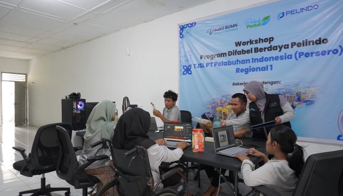 Pelindo Regional 1 Dorong Difabel Jadi Konten Kreator dan Pendukung UMKM Lewat Program Rumah Difabel Berdaya