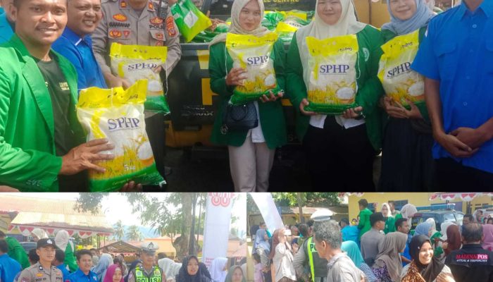 Polres Palas Laksanakan koordinasi Bersama Tokoh Pemuda, Mahasiswa sekaligus Bagikan Beras SPHP