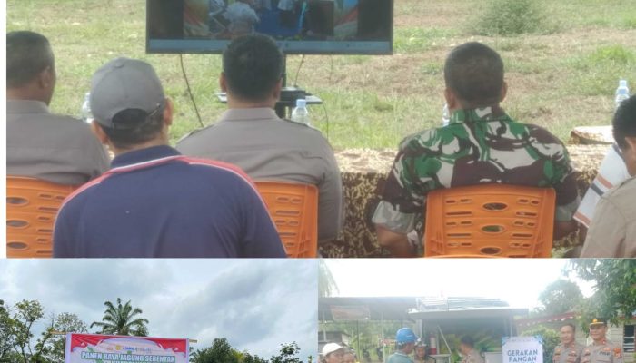 Sukseskan Program Asta Cita Presiden RI, Kapolres Palas Ikuti Zoom Meeting Panen Raya Jagung Serentak Kuartal III di Desa Siali-ali