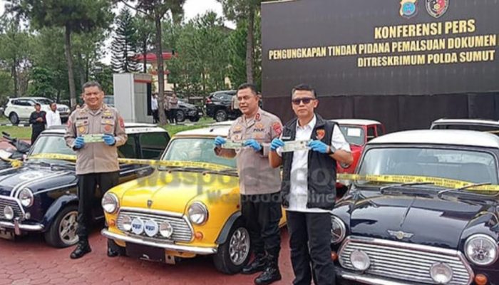 Soal Kasus Pemalsuan Dokumen Mobil Antik Polda Sumut Sebut Sudah Limpahkan Tersangka ke Jaksa