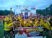 Seru Final Piala Dambaan Kemerdekaan 2025.Coffe FC Vs PSPB, Juara I Coffe FC Melalui Adu Pinalti Skor 8 – 6