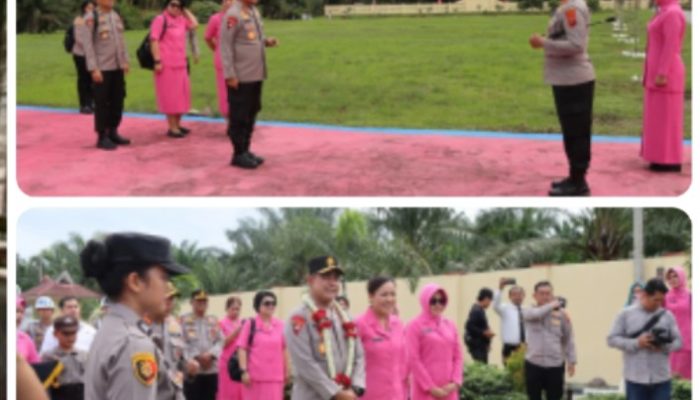 Kunker Kapolda Sumut Bersama PJU Polda di Polres Palas