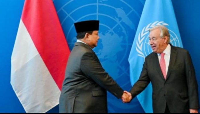 Pertemuan Bilateral Presiden Prabowo dan Sekjen PBB Bahas Sinergi Atasi Tantangan Global