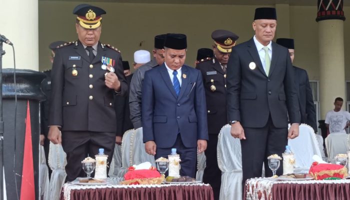 Kapolres Palas Hadiri Upacara Peringatan Hari Kesaktian Pancasila