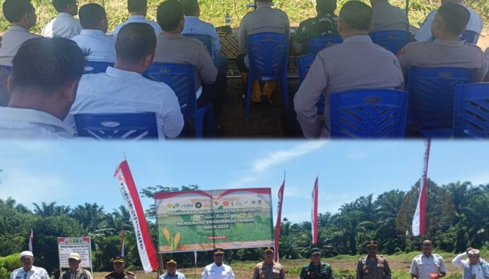 Kapolres Palas Ikuti Zoom Meeting Penanaman Jagung Serentak Kuartal IV, Dukung Swasembada Pangan Tahun 2025