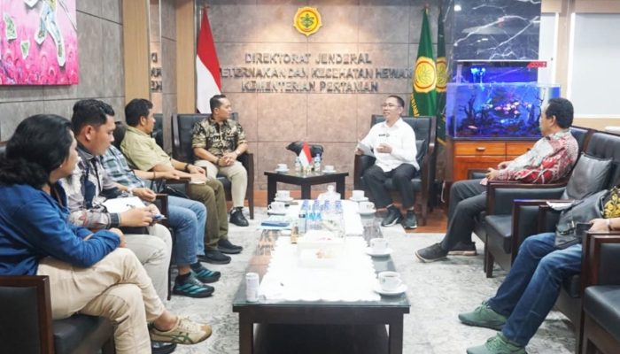 Dukungan Dalam Pencapaian MBG, Bupati Palas Palas Sambangi Kementan RI