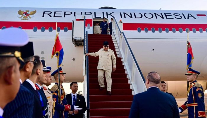 Tiba di Mesir, Presiden Prabowo akan Hadiri KTT Perdamaian Sharm El-Sheikh
