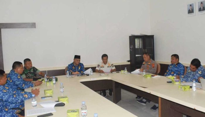 Kabupaten Palas Gelar Rapat Peningkatan Peran Satlinmas Terkait Kondusifitas Penyelenggaraan Trantribumlinmas di Daerah