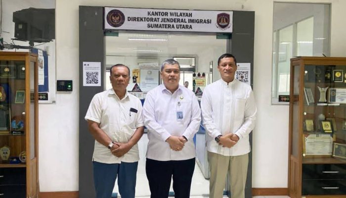 Hadirkan Pelayanan Paspor di Kabupaten Palas, Wabup Palas Kunjungi Kementerian Imigrasi dan Pemasyarakatan RI Ditjen Imigrasi Kantor Wilayah 1 Medan
