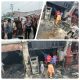 Kebakaran Landa Pekan Dolok Masihul,Dua Ruko dan Satu Kelenteng Nyaris Jadi Abu Gegara Lilin