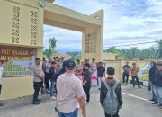 Aksi Unjuk Rasa Dari AMPLAS di Polres Palas Berjalan Aman