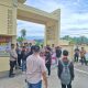 Aksi Unjuk Rasa Dari AMPLAS di Polres Palas Berjalan Aman