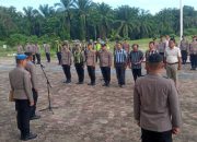 Pimpin Apel Pagi Sebelum Pelaksanaan Gatur Padat Pagi, Ini Kata Wakapolres Padang Lawas