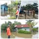 Diterpa Hujan Deras,Sebanyak 737 Rumah di Dua Kecamatan di Sergai Terendam Banjir