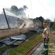 Empat Rumah di Medan Polonia Ludes Terbakar