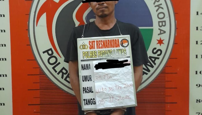 Lagi, Pengedar Sabu Berhasil ditangkap Stresnarkoba Polres Palas Didalam Rumah Kontrakan