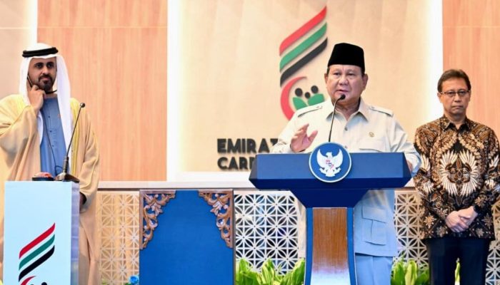 Kolaborasi Indonesia–PEA: Presiden Prabowo Resmikan RS Kardiologi Emirates–Indonesia