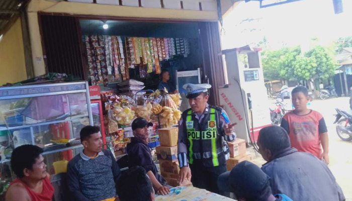 Polres Palas Gelar Ops Zebra Toba 2025, Sosialisasikan Pengendara Wajib Patuh Tertib Berlalu Lintas