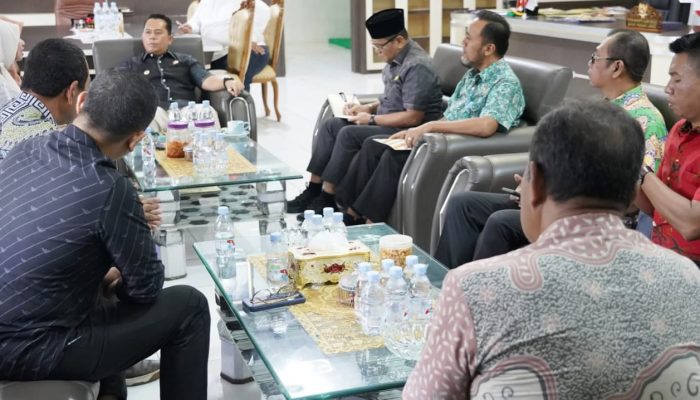 Bupati Padang Lawas Terima Kunjungan Silaturahmi dari Dosen IPDN, Kerjasama Perkuliahan Program Studi Magister dan Dokter 