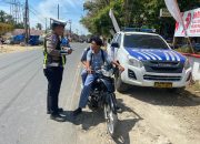 Gelar Operasi Zebra 2025, Satlantas Polres Palas Gencarkan Himbauan Keselamatan dan Teguran