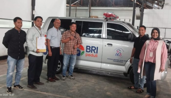 Wujud CSR, BRI Panyabungan Beri Bantuan Ambulans kepada Yayasan Mentari Muda
