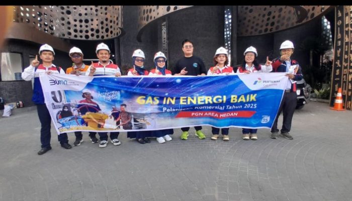 Gas-In PGN Sukses, Raeye Kini Jadi Pelanggan Gas Bumi di Medan