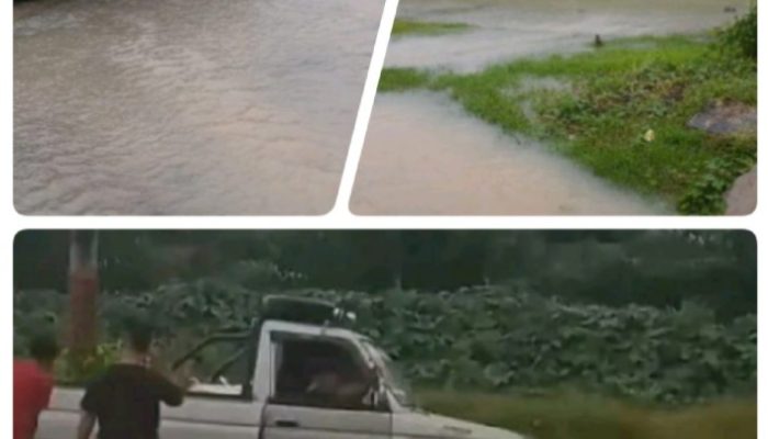 Akibat Hujan Berkepanjangan di Sergai, Sungai Bahilang dan Sibarani Meluap, Tiga Desa di Sergai Terendam Banjir