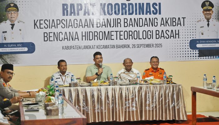 Pemprov Sumut Tegaskan Penyaluran Bantuan Melalui Udara Sesuai SOP