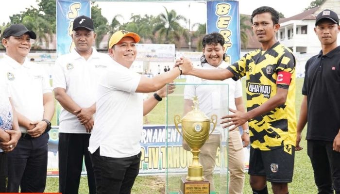 Semi Open Tournament Sepakbola Bupati Cup-IV Tahun 2025 Resmi Dibuka, Junjung Tinggi Sportivitas