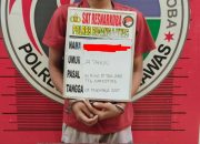 Sempat Berusaha Kabur dan Propokasi Warga Saat Didatangi Polisi, Pengedar Sabu Akhirnya Ditangkap