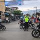 Satlantas Polres Palas Gelar Strong Point Pagi Sekaligus Himbauan Kamseltibcarlantas