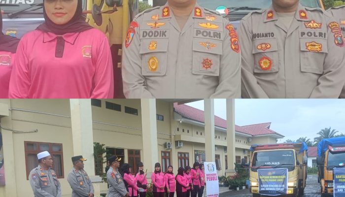Polres Padang Lawas Salurkan Bantuan Kemanusiaan untuk Korban Bencana Alam di Kabupaten Tapanuli Selatan dan Tapanuli Tengah