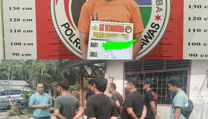 Diduga Pelaku Pengedar Sabu, Seorang Pria diamankan Satresnarkoba Polres Palas