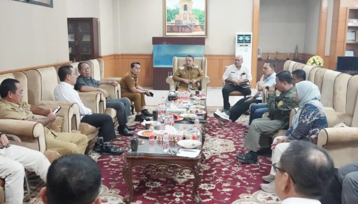 Bupati Palas Hadiri Kunker Sekaligus Silaturahmi Sekjend Kementan