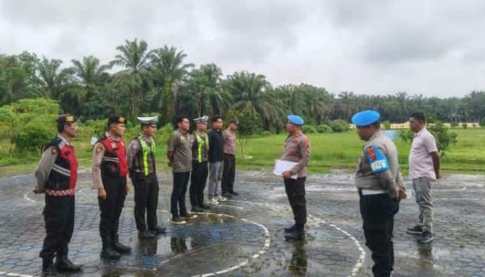 Ps Kasi Propam Pimpin Giat Ops Gaktiblin Kepada Personil Polres Palas