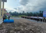 Pastikan Kesiapan Pengamanan Nataru, Kapolres Padang Lawas Pimpin Apel Gelar Pasukan Operasi Lilin Toba 2025