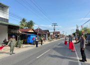 Personil Pospam I Barumun Tengah Rutin Laksanakan Apel Pagi.