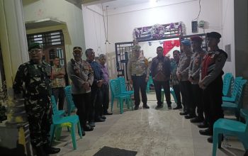 Patroli dan Pengecekan Personil Pam Gereja Perayaan Nataru di Wilayah Hukum Polres Padang Lawas