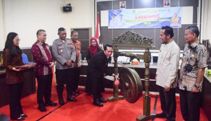 Bupati Resmi Melaunching Rencana Aksi Daerah TBC Penanggulangan Kabupaten Palas Tahun 2025-2029